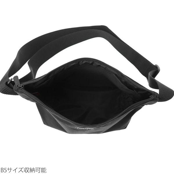 マンハッタンポーテージ Manhattan Portage コブルヒルナイロンメッセンジャーバッグS ノーフラップ ブラック MP1605JRNF_2