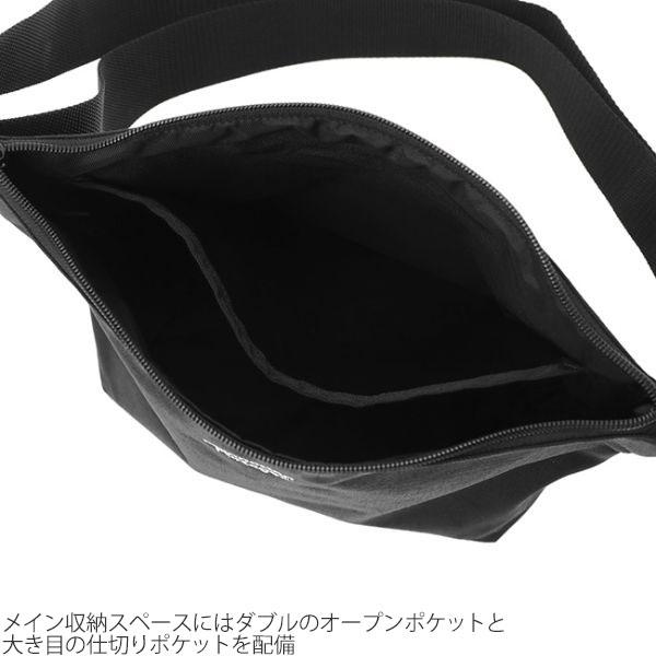 マンハッタンポーテージ Manhattan Portage コブルヒルナイロンメッセンジャーバッグS ノーフラップ ブラック MP1605JRNF_3