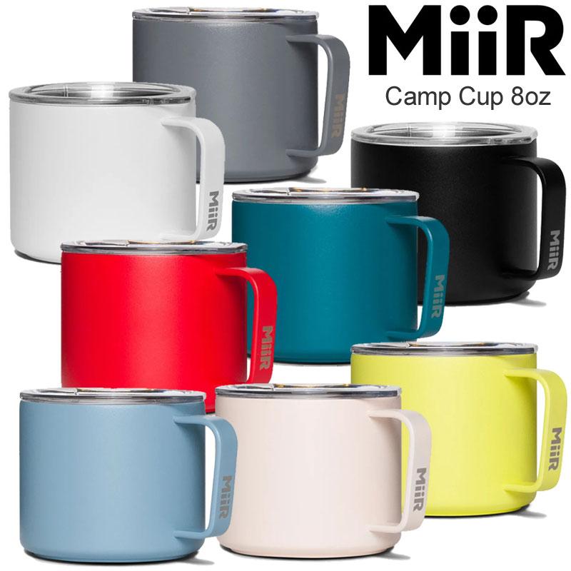 ミアー MiiR キャンプ用品 マグ コップ 蓋付き 保温 保冷 キャンプカップ CAMP CUP 8oz 約240ml｜ripe｜10