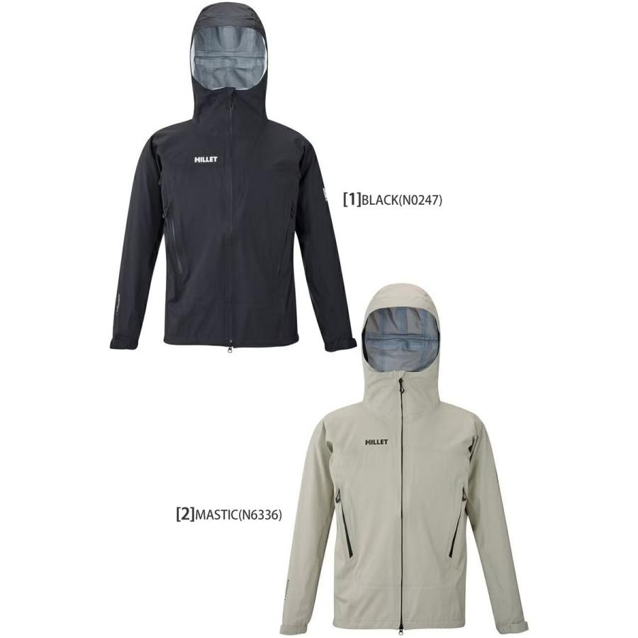 ミレー MILLET 防水 レインジャケット メンズ ティフォン ストレッチ ジャケット TYPHON ST JKT MIV03168の画像