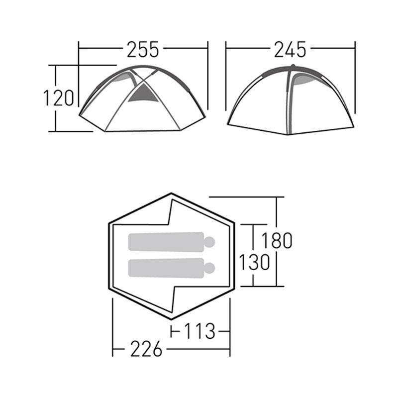 オガワ ogawa キャンパルジャパン CAMPAL JAPAN キャンプ用品 テント ホズST 2605_5