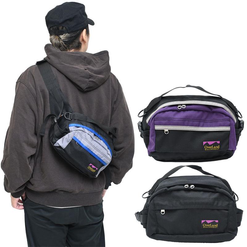 OverLand Equipment 90旧タグ USA製ウエストバッグ 90s USA製 OverLandオーバーランド 3WAY ナイロン ボトルホルダー