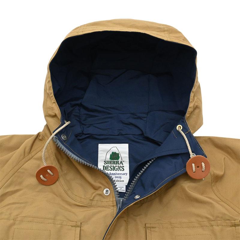 シェラデザイン SIERRA DESIGNS ジャケット コート メンズ 60th アニバーサリーマウンテンパーカー 60th ANNIVERSARY MOUNTAIN PARKA 531003の画像