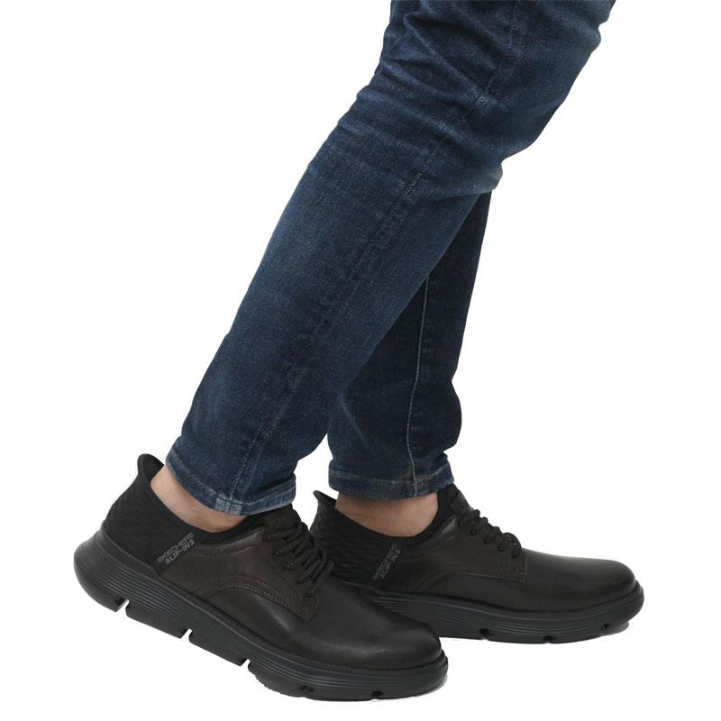 SKECHERS（スケッチャーズ） メンズ スニーカー ビジネス スリップ