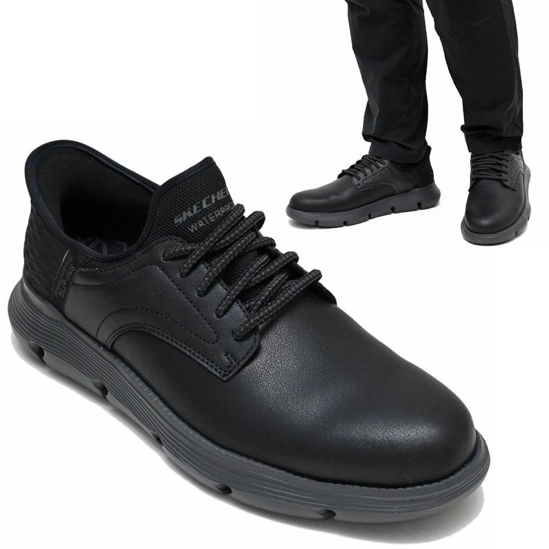 SKECHERS（スケッチャーズ） メンズ スニーカー 防水 スリップインズ