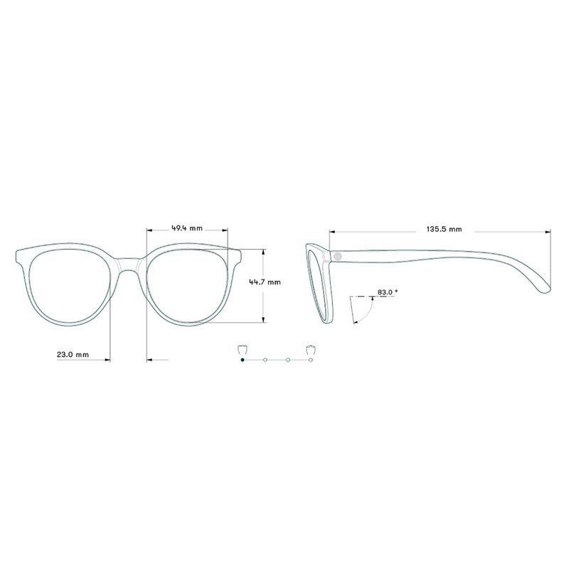 サンスキー SUNSKI ブルーライトカット眼鏡 UVカット ボストン型 メンズ レディース ユニセックス マカニ シエナブルーライト Makani Sienna Blue Light |  | 04