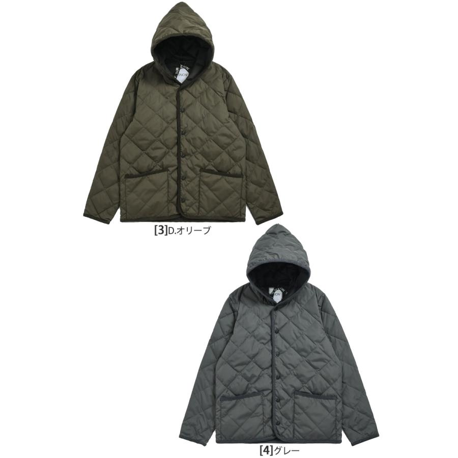 TAION（タイオン） ダウン メンズ レディース シティ パイピングフード