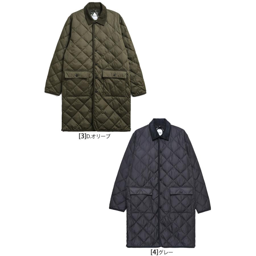 TAION/タイオン〈ユニセックス〉シティ パイピングカラー ロングダウンコート シティ パイピングカラー ロングダウンコート – TAIONインナーダウン