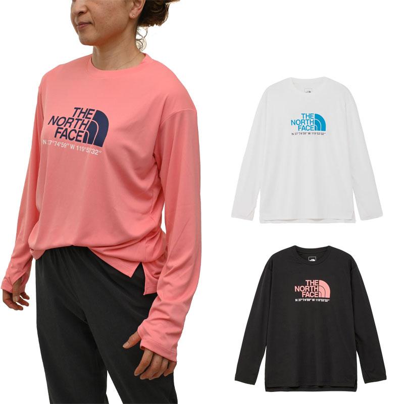 ザ・ノース・フェイス THE NORTH FACE Tシャツ 長袖 ラッシュガード レディース ロングスリーブ ウォータースムースティー NTW12647 [M便 1/1]