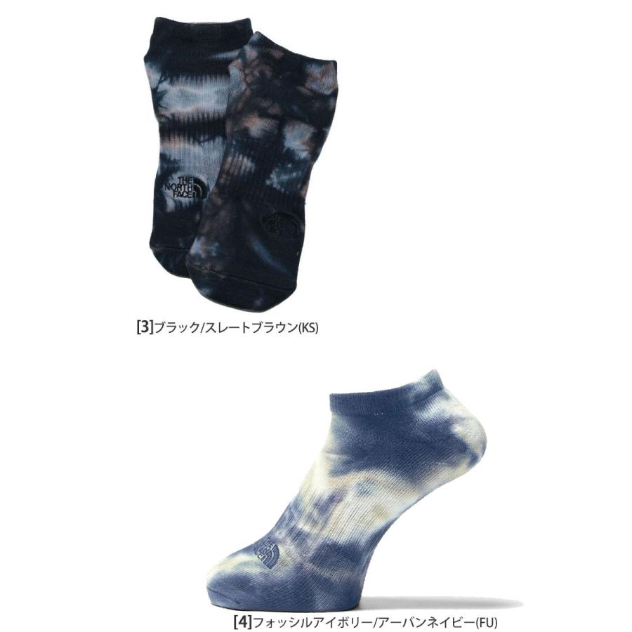 ノースフェイス THE NORTH FACE 靴下 ソックス 抗菌 防臭 メンズ レディース ユニセックス タイダイショート Tie Dye Short NN82317｜ripe｜03