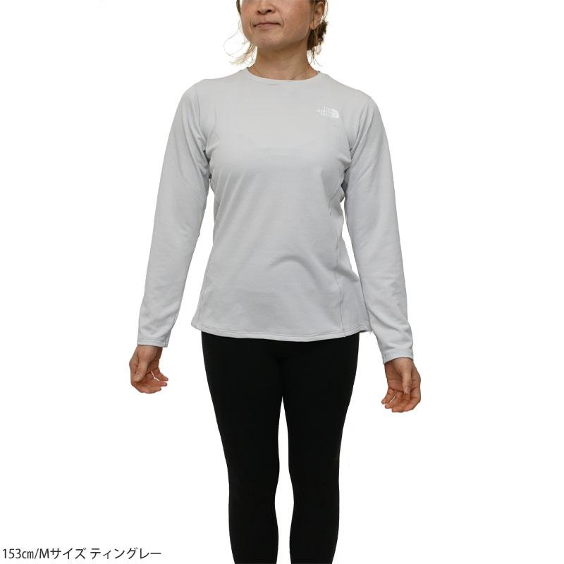 【Women's M グレー系】 The North Face ( ザ・ノースフェイス ) ロングスリーブ ウール シャツ L/S Wool Shirt NRW61509 Asian Women's  ウール ロン Women's M グレー系】 The North Face ( ザ・ノースフェイス ) ロング