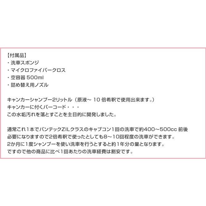 キャンピングカー 中古 キャンカー キャンピング キャンピングカー洗車 キャブコン バンテック ハイエース FRP 水垢 リピカ 【 キャンカーシャンプー 2L 】｜ripicar｜03