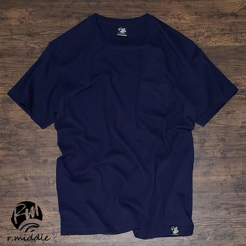 7 1oz ポケt ポケット付き Tシャツ 無地 ポケットtシャツ Pocket Tee 無地t ネイビー Pck T Nvy 4253 2pck T Nvy リップルミドル 通販 Yahoo ショッピング