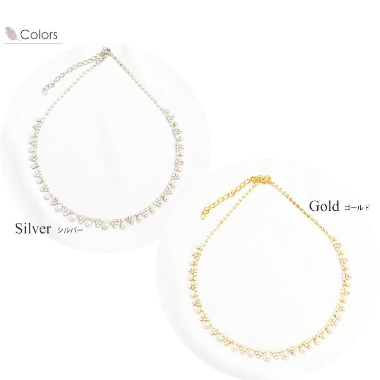 ネックレス 結婚式 パール パールネックレス 一連 1連 シンプル パーティー パーティ ビジュー 二次会 入学式 卒業式 アクセサリー レディース ゴージャス Rippleplus ヤフー店 通販 Yahoo ショッピング