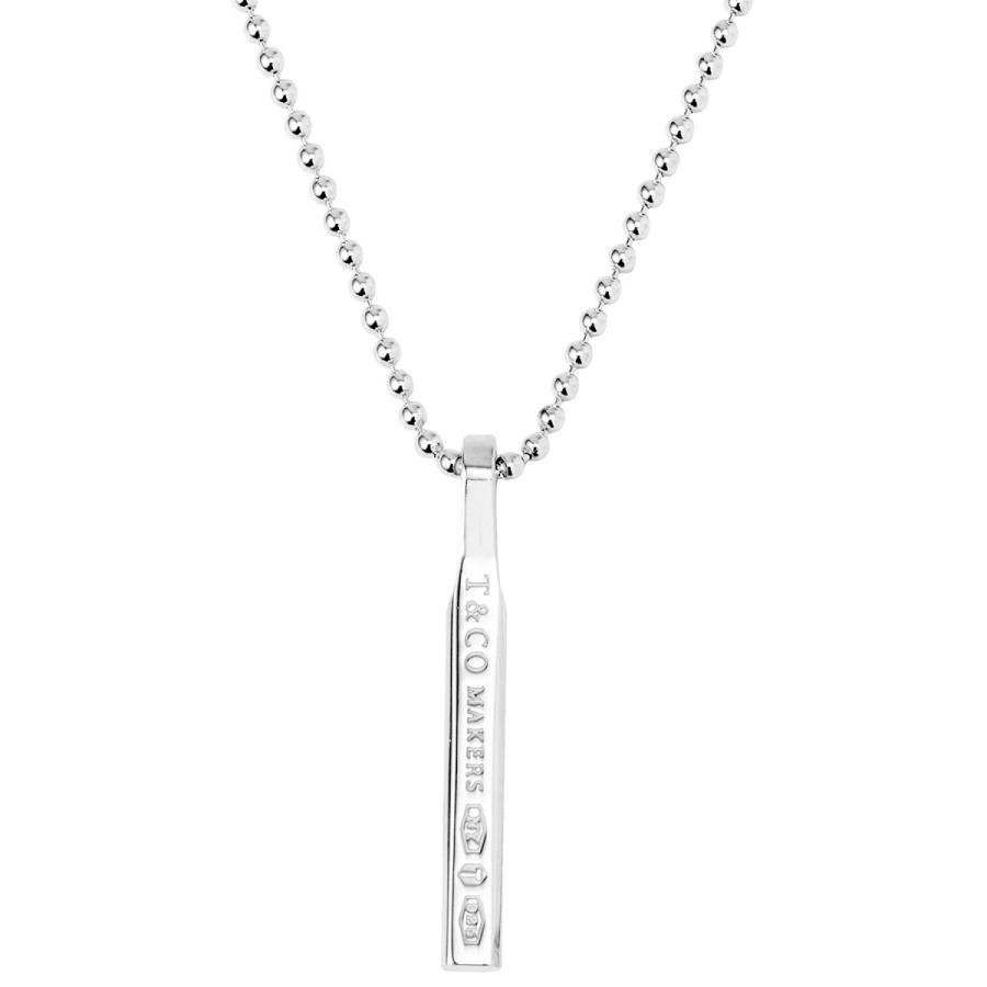 ティファニー Tiffany Co 17 メイカーズ バー ペンダント 61cm シルバー メンズ ネックレス アクセサリー ギフト プレゼント 誕生日 Antf004m Rippleplus ヤフー店 通販 Yahoo ショッピング