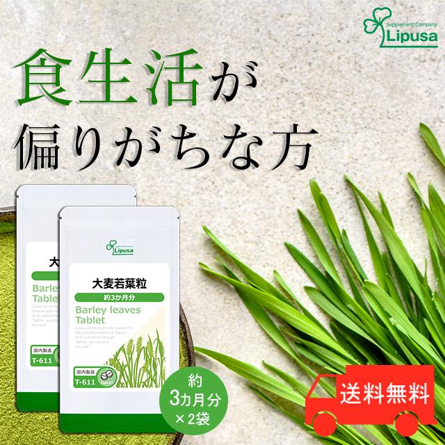 大麦若葉粒 約3か月分×2袋 T-611-2 サプリメント 健康｜ripusa｜02