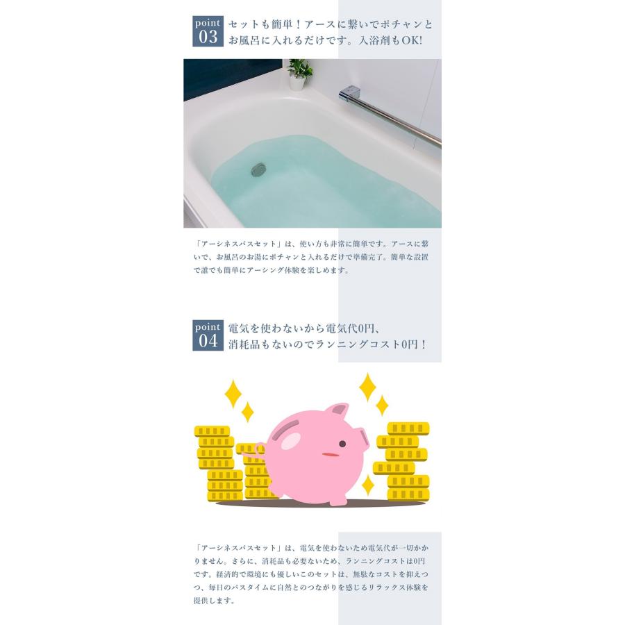 Earthiness Bath Set（アーシネスバスセット） アーシング バス 風呂