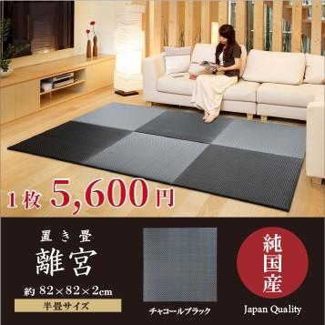 置き畳 ユニット畳 国産 い草 琉球畳 縁なし畳 半畳 日本製 82 置き畳 ユニット畳 国産 い草 琉球畳 縁なし畳 半畳 日本製 82