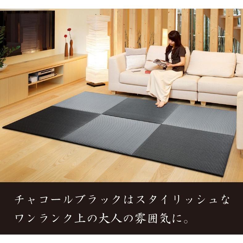 置き畳 ユニット畳 国産 い草 琉球畳 縁なし畳 半畳 日本製 82×82×1.6 