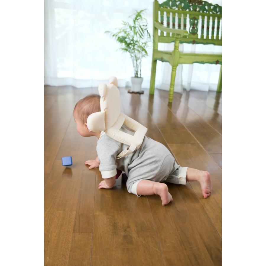 おまもりリュック ごっつん防止やわらかリュック ヘッドガード 赤ちゃん 転ぶ 頭 蜂さんリュック ｃｍ アマゾン 日本製 手作り クッションリュック Safety Riri Baby 通販 Yahoo ショッピング