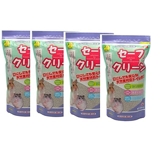 wild ハムスター用トイレ砂セーフクリーン約900cc×４個セット の商品画像