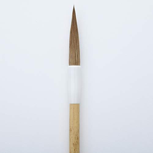 熊野筆 書道筆 鼬毛白狸毛仮名条福用 長養 中 【一條】 1.2×1.2×29.0cm