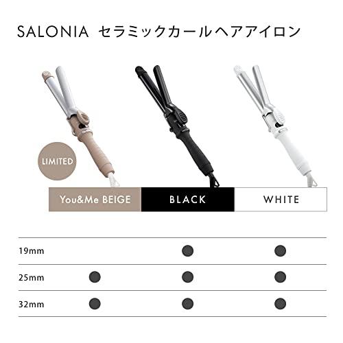 ブランド 新品 SALONIA サロニア セラミック カール ヘアアイロン 32mm