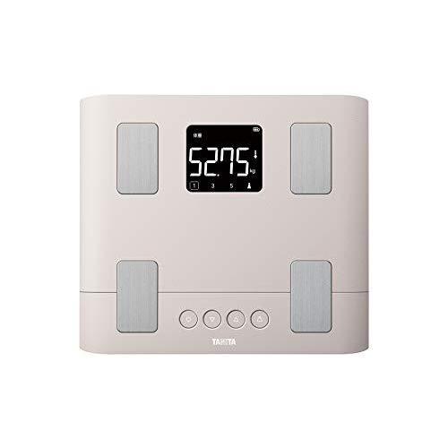 タニタ 体重 体組成計 スマホ 50g バックライト ピンク BC-332L PK スマホでデータ管理 立てかけ収納OK