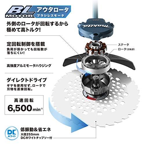 マキタ(makita)　充電式草刈機　Uハンドル左右非対称　6Ah　バッテリ2本・充電器付　36V　MUR368ADG2