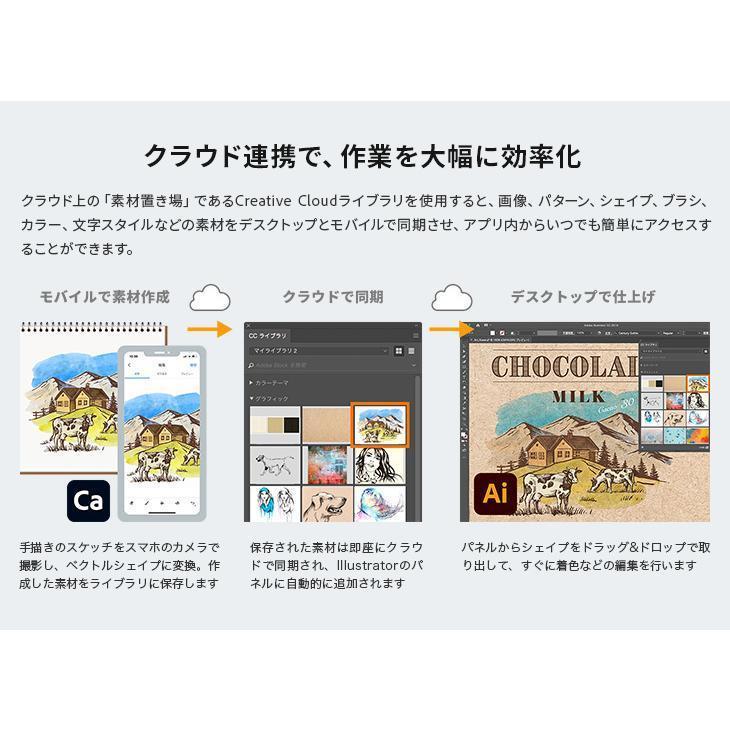 Adobe Illustrator |12か月版|Windows/Mac対応|12ヶ月版 エンタープライズ版｜ririnoomise｜05