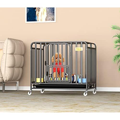 22特集 Jkr ペット かご キャリーバック 厚 大型 小型 中型犬 猫 クレート おしゃれ 鉄製 78 54 70cm 犬小屋 屋外サークル Lomejordelboxeo Com