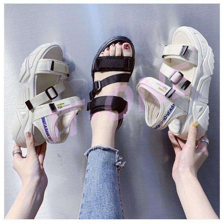 ポイント10倍 疲れない 歩きやすい スポーツサンダル スニーカーサンダル レディース 厚底サンダル サンダル 靴 アウトドア シューズ カジュアル 夏新作 21 サンダル ナース オフィスサンダル カラー ブラック Farabi Cumhuriyet Edu Tr