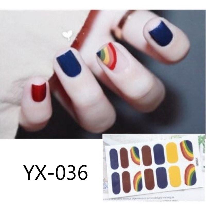 貼るだけ簡単♪ネイルシール　フルネイル　お家でジェルネイル風ネイル　B |  | 56