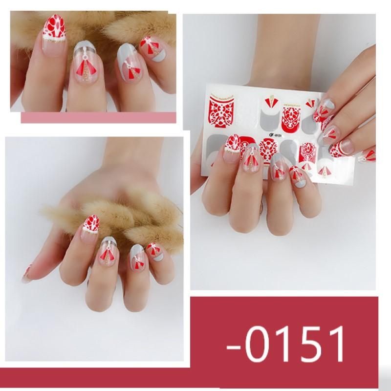 貼るだけ簡単♪ネイルシール　フルネイル　お家でジェルネイル風ネイル　B |  | 43