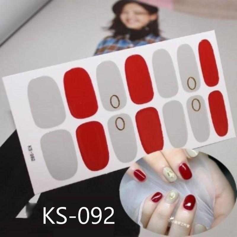 貼るだけ簡単♪ネイルシール　フルネイル　お家でジェルネイル風ネイル　B |  | 48