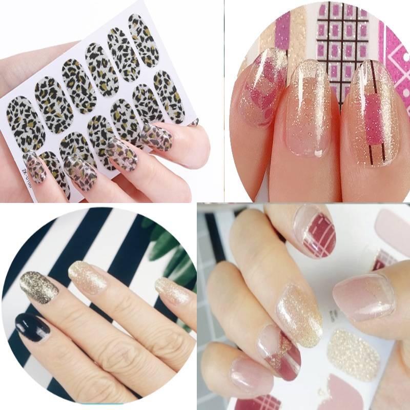 貼るだけ簡単♪ネイルシール フルネイル お家でジェルネイル風ネイル