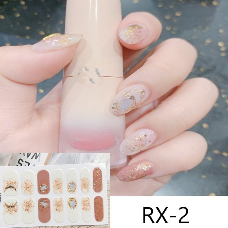 貼るだけ簡単♪ネイルシール　フルネイル　お家でジェルネイル風ネイル　RX |  | 43