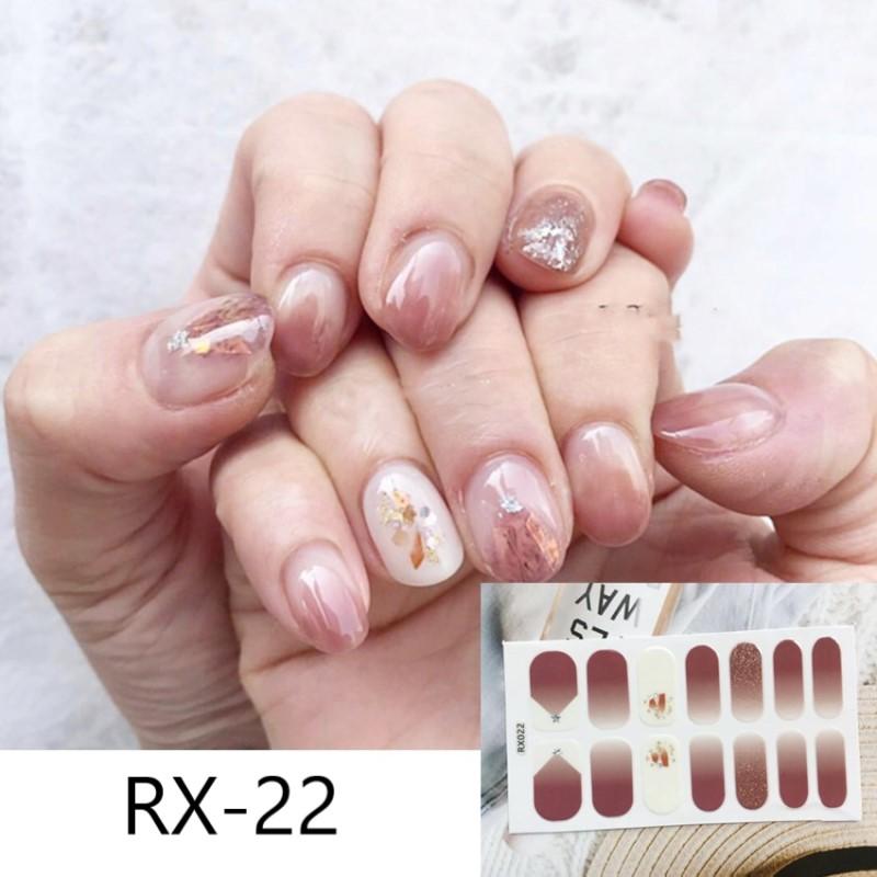 貼るだけ簡単♪ネイルシール　フルネイル　お家でジェルネイル風ネイル　RX |  | 51