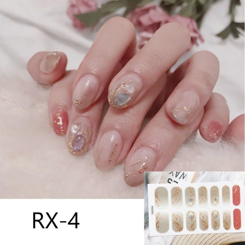 貼るだけ簡単♪ネイルシール　フルネイル　お家でジェルネイル風ネイル　RX |  | 35