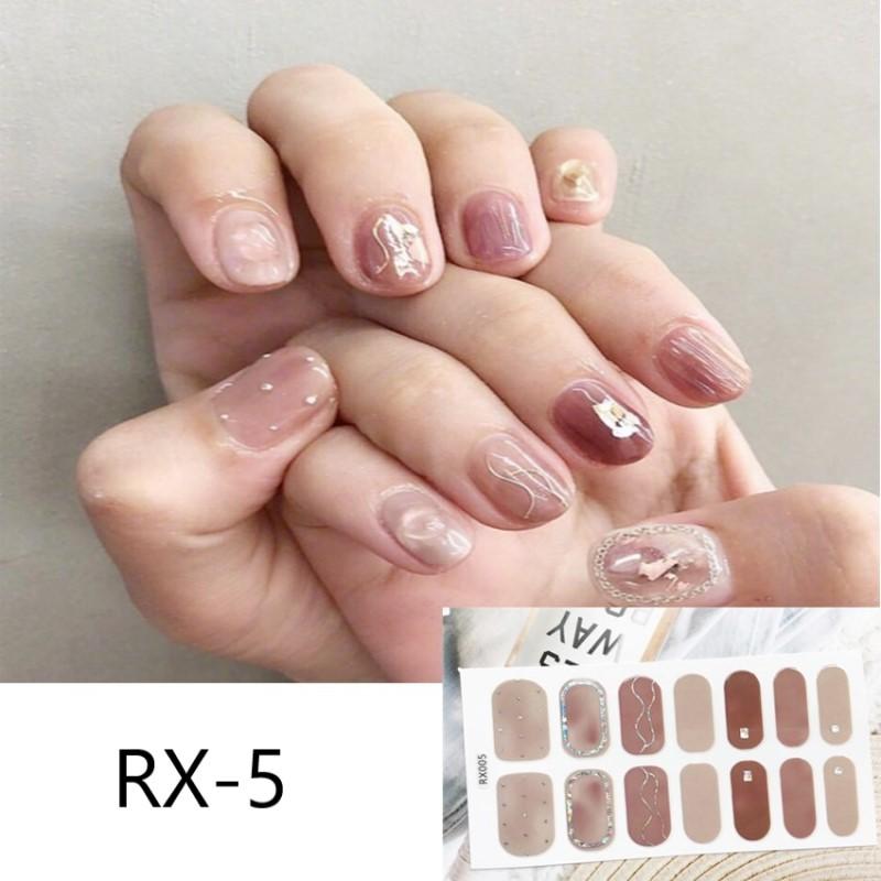 貼るだけ簡単♪ネイルシール　フルネイル　お家でジェルネイル風ネイル　RX |  | 36