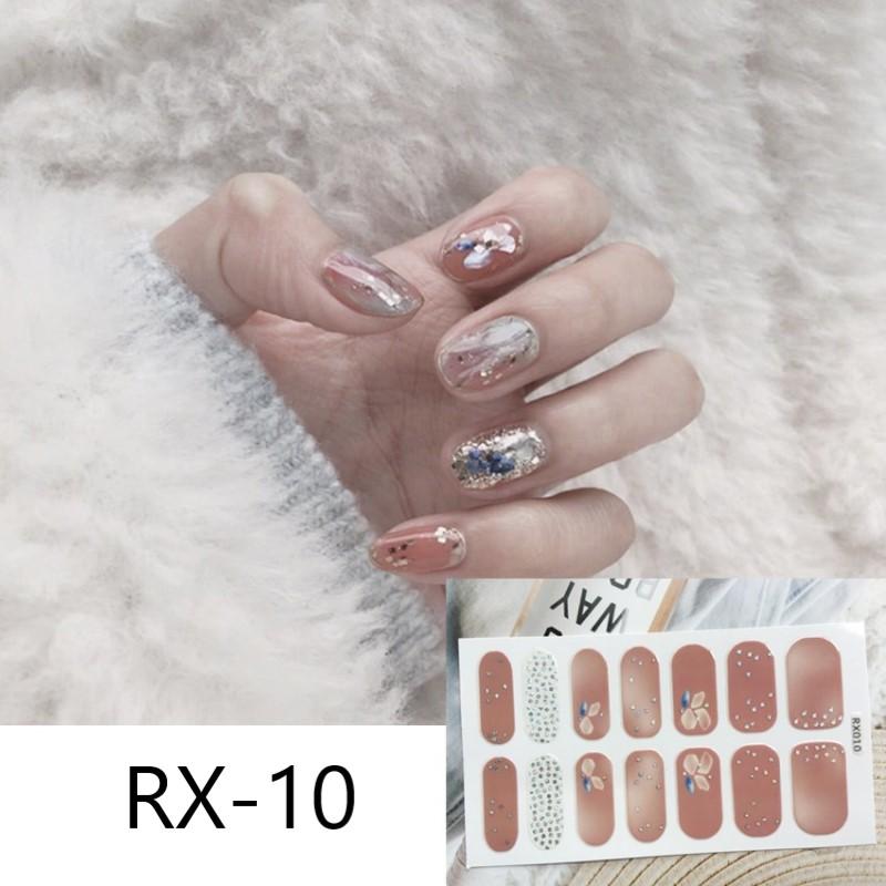 貼るだけ簡単♪ネイルシール　フルネイル　お家でジェルネイル風ネイル　RX |  | 52