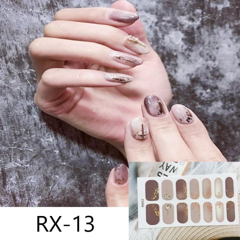 貼るだけ簡単♪ネイルシール　フルネイル　お家でジェルネイル風ネイル　RX |  | 39