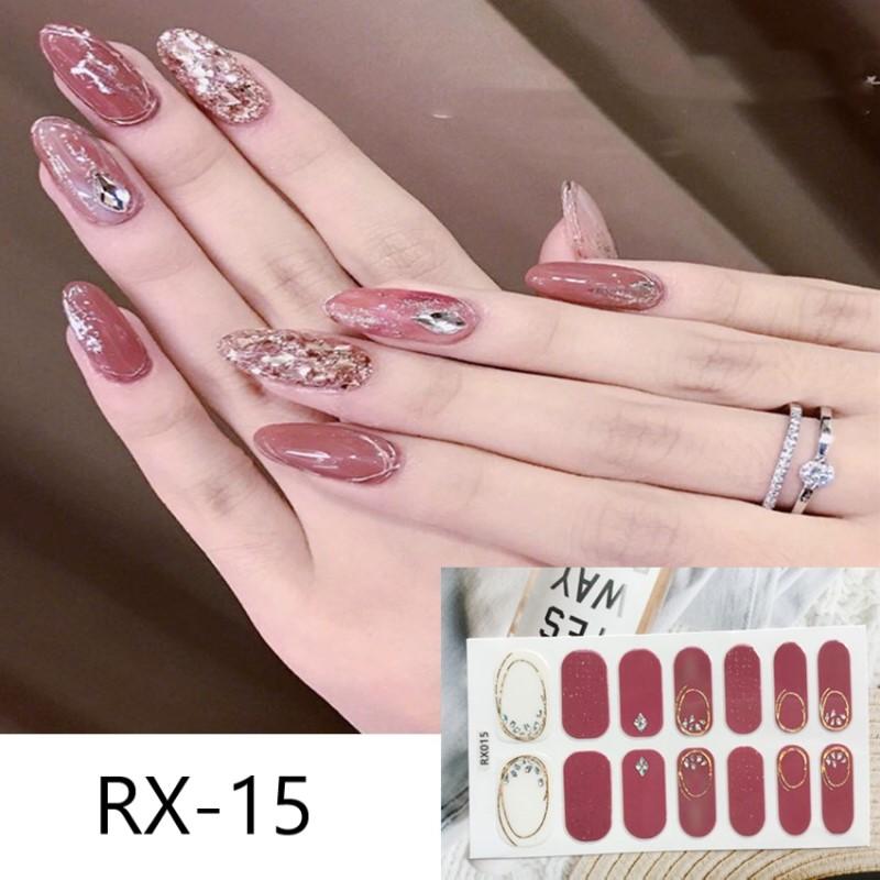 貼るだけ簡単♪ネイルシール　フルネイル　お家でジェルネイル風ネイル　RX |  | 41