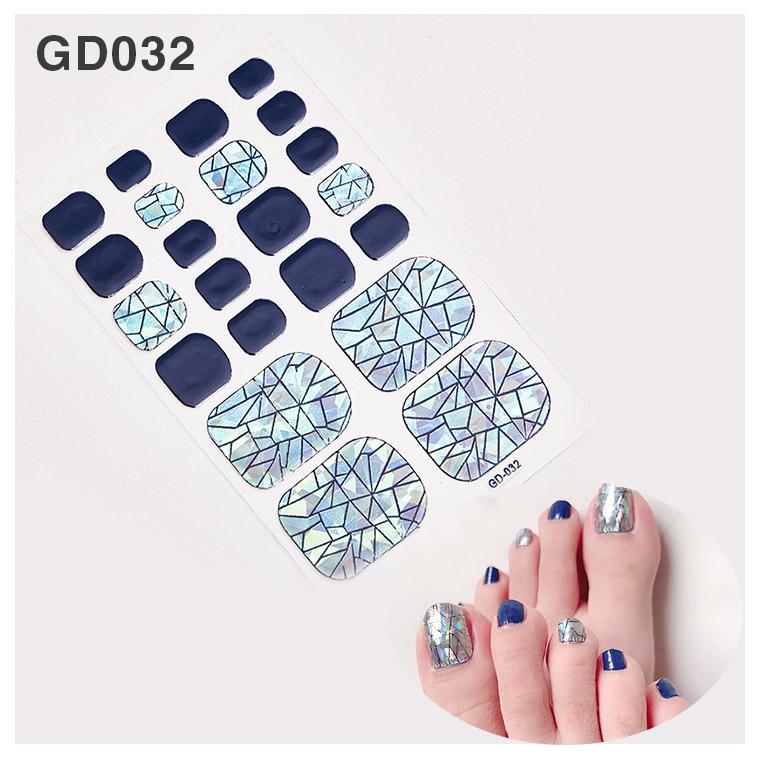 フットネイルシール ペディキュアシール ネイルアートシール ネイルアート ゴールド 金 シルバー 銀 シェル 貝 ミラー 迷彩 春 夏 ジェル風 足用 送料無料 Fnail 05 Julius ジュリアス正規販売店 通販 Yahoo ショッピング