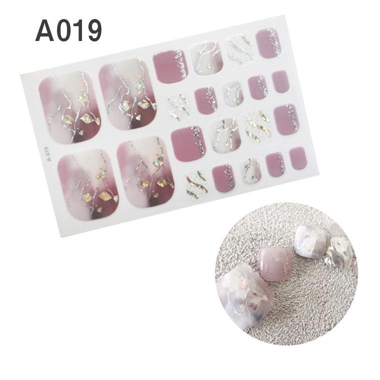 全ての フットネイルシール11 ペディキュアシール ネイルアートシール ネイルアート ラメ 箔 ミラー ゴールド 春 夏 可愛い 足用 ペディキュア 送料無料 Aynaelda Com