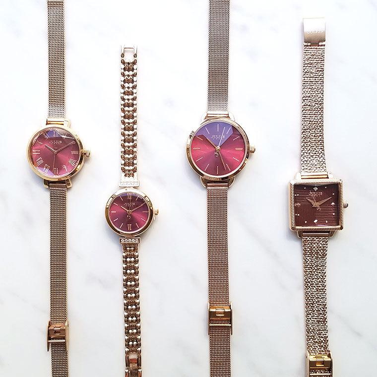 腕時計 レディース 還暦祝いギフト 無料ラッピング付 ブランド 防水 赤 レッド 記念 還暦 プレゼント 贈り物 代 30代 40代 50代 60代 送料無料 Krg 02w Julius ジュリアス正規販売店 通販 Yahoo ショッピング