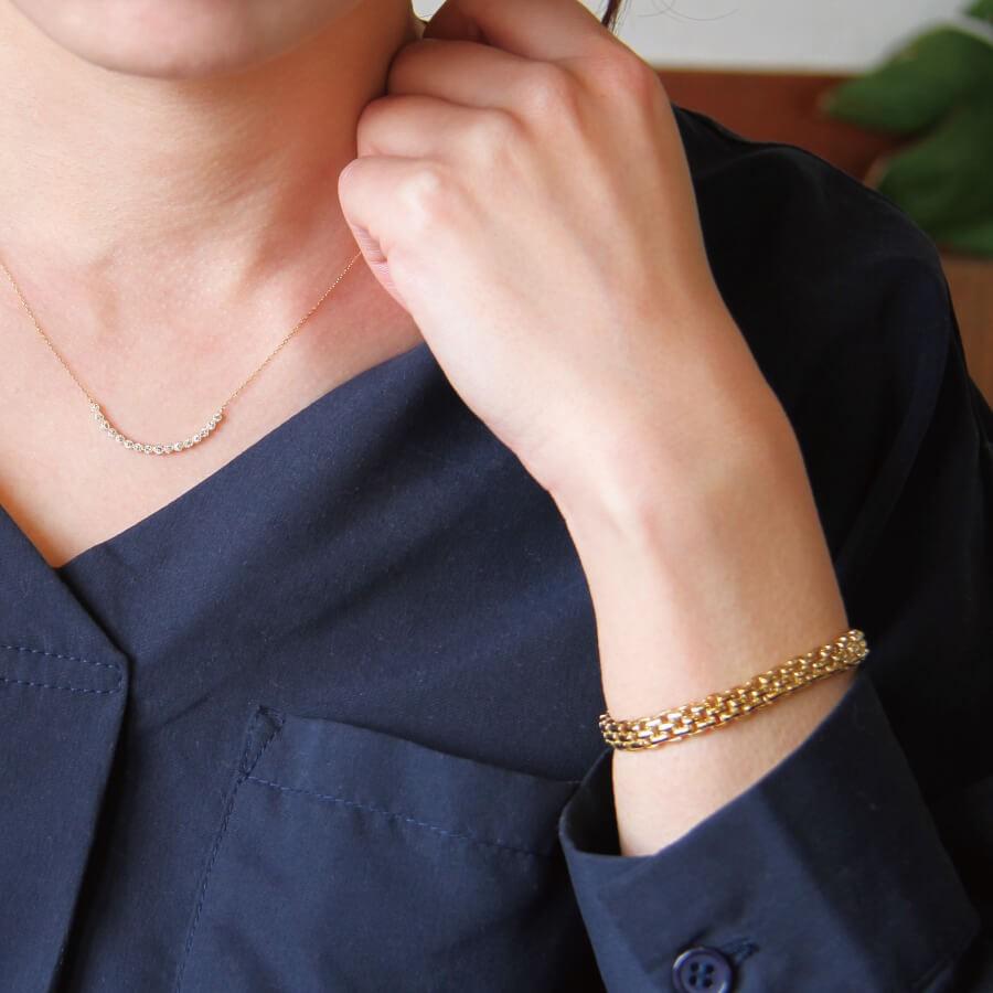 18金 K18 ブレスレット ゴールド チェーンブレス 太め 18k 18金 K18 ブレスレット ゴールド チェーンブレス 太め 18k
