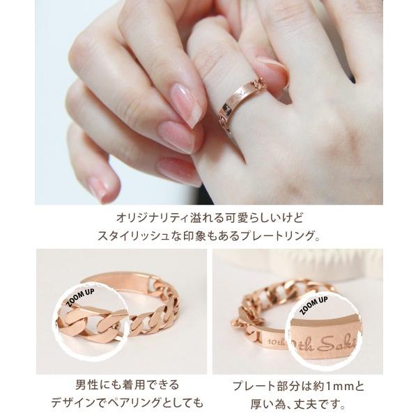 K18 刻印リング DEVAS 18金 リング k18 ピンキーリング k18リング ネームリング