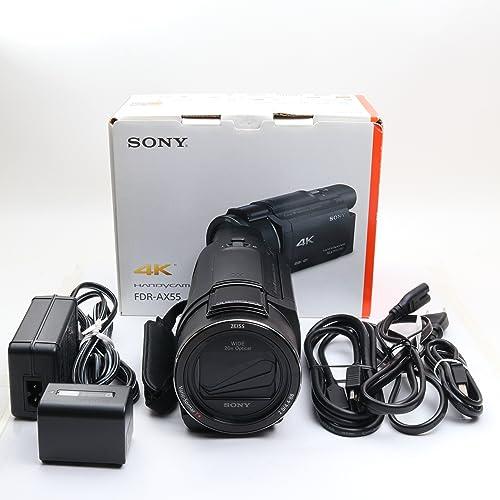 ソニー　ビデオカメラ　FDR-AX55　ブラック　FDR-AX55　64GB　光学20倍　Handycam　4K　BC