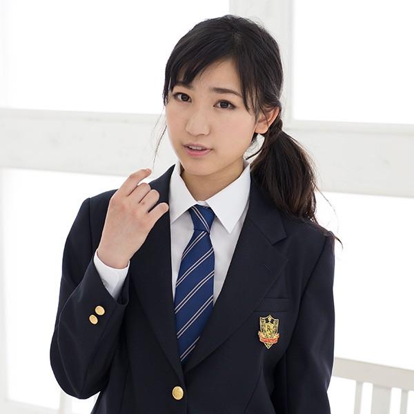 KURI-ORI KRN11 波打ち際のキミ 〜紺ベージュストライプネクタイ